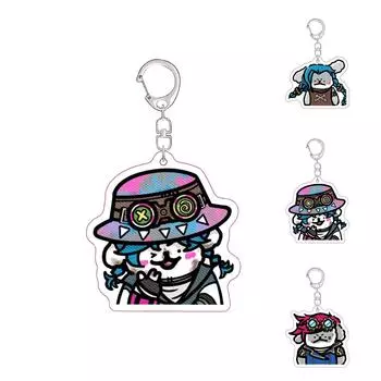 Модная игровая периферийная акриловая подвеска-брелок One Size