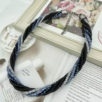 Модная индивидуальная преувеличенная цепочка на ключицы, крутая женская и мужская ювелирная вечерние ожерелье для женщин, колье-колье