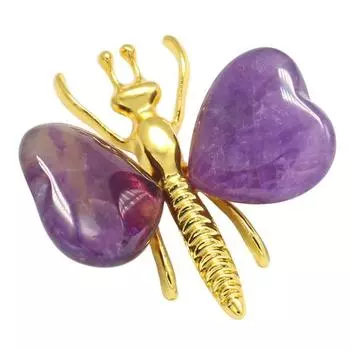 Модная искусственная хрустальная бабочка ручной работы, декоративная тонкая работа M