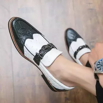 Модная итальянская мужская повседневная обувь, роскошные брендовые кожаные мужские мокасины, дышащие черные туфли для вождения, размер плюс 38-46, мужские 38