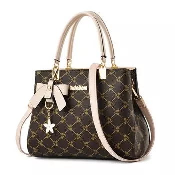 Модная изысканная женская сумка с принтом через плечо большой емкости для офиса и работы, женская сумка через плечо 28x13x21cm