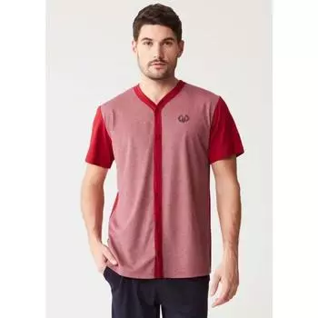 Модная коллекция 3248 Мужской пижамный комплект на пуговицах