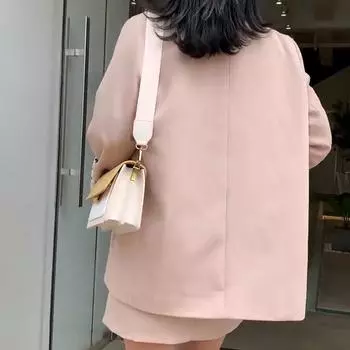 Модная контрастная цветная сумка через плечо для женщин и девочек, сумки на плечо с клапаном, кошелек 19*7*15cm чёрный