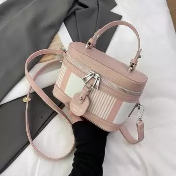 Модная контрастная квадратная сумка через плечо для женщин, новая летняя персонализированная универсальная сумка, элегантные сумки через плечо