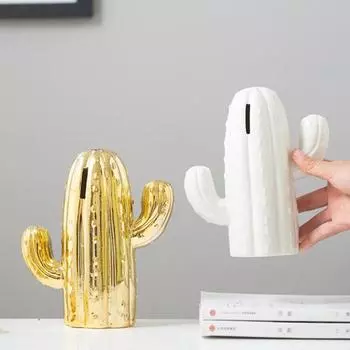 Модная коробка для экономии денег, привлекательная, удобная, не деформируется золотистый