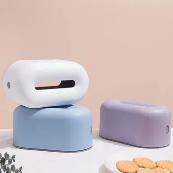 Модная коробка для салфеток Коробка для салфеток Обеденный стол Гостиная Спальня Коробка для бумаги Держатель туалетной бумаги для ванной комнаты Общежитие белый