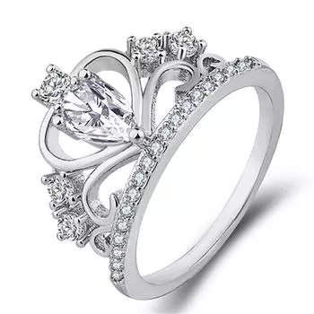 Модная корона с ручным декором Waigishi Ms. Кольцо 10