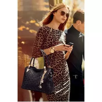 Модная косая сумка на одно плечо, портативная простая женская сумка в упаковке one size золотой