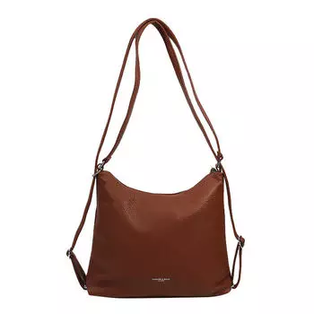 Модная кожаная сумка-тоут для женщин, большая вместимость, сумка через плечо, простая, универсальная, однотонная, сумки-мессенджеры, кошелек для работы, офиса, повседневная One Size коричневый