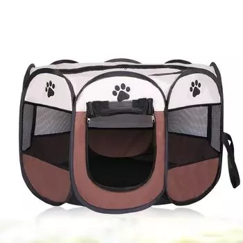 Модная кровать для собаки, питомник для щенков, милый кошачий домик, манеж для собак, складной портативный забор для домашних животных, оксфордская сумка для переноски, товары для домашних животных L