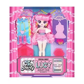 Модная кукла Lulu Pop The Party Lucy, 23см, Популярные игрушки для корейских детей