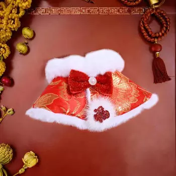 Модная кукольная накидка на год, миниатюрная одежда ручной работы для 15-17 см, наряд на День благодарения