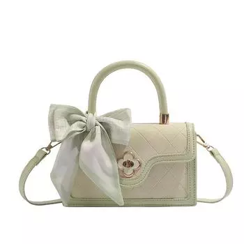 Модная квадратная сумка с ромбовидной текстурой, сумка через плечо, повседневная и модная, универсальная, портативная женская сумка через плечо