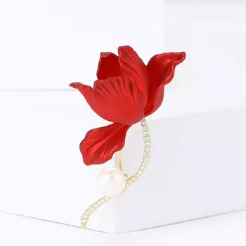 Модная легкая роскошная микро-инкрустированная медная циркониевая бегония брошь, высококачественная атмосферная женская одежда брошь ювелирные изделия булавка