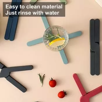 Модная, легко моющаяся, расширяющаяся, экономящая пространство, долговечная подставка для столовых приборов с крестом, кухонные гаджеты, держатель для кастрюль, подставка для столовых приборов