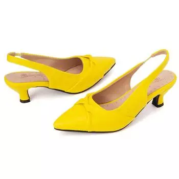 Модная летняя обувь для женщин. Сандалии с острым носком на коротких каблуках. Черные, белые, свадебные, танцевальные туфли для женщин. Большой размер 50 52. 34 абрикосовый