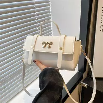 Модная маленькая квадратная сумка Простая модная сумка через плечо для женщин Летняя новая модная повседневная простая сумка для поездок на работу для женщин