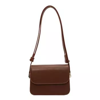 Модная маленькая квадратная сумка женская новая однотонная универсальная сумка-мессенджер сумка на плечо