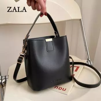 Модная маленькая свежая летняя маленькая сумка женская сумка новая модная иностранная стильная интернет знаменитость популярная портативная сумка-ведро белый