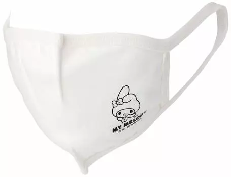 Модная маска My [Sanrio] MM-MSK03 Мелодия/Белый