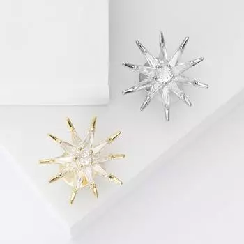 Модная микро-инкрустированная медная циркониевая брошь в виде 8 звезд, легкая роскошная брошь для женщин, кардиган, корсаж, ювелирное украшение, булавка