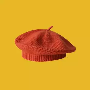 Модная Милая Детская Вязаная Шапка Берет Однотонная Детская Теплая Шапка Осенне-Зимняя Шапка Для Детей Уличный Капот Аксессуары Подарок