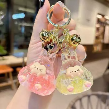 Модная милая кукла-брелок Quicksand, креативная кукла Kawaii, брелок, изысканный рюкзак, украшения, аксессуары, подарки A14