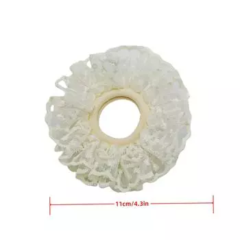 Модная милая полая лента внахлест многослойная резинка для волос «Большая кишка» высокого класса, резинка для волос, резинка для хвостика, головной убор, цветок для головы