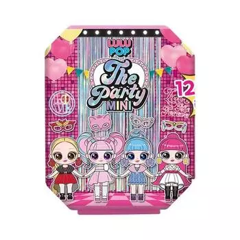 Модная мини-кукла Lulu Pop The Party, 10 см, популярные игрушки для корейских детей