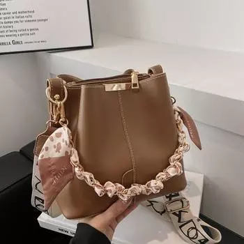 Модная мини-сумка-ведро, модная веганская сумка через плечо, женская повседневная сумка и кошелек для поездок на работу