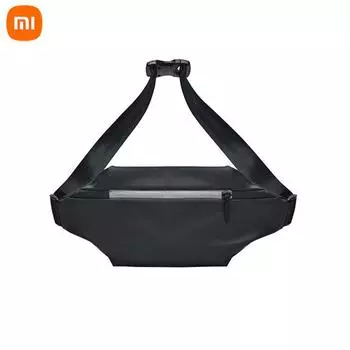 Модная многофункциональная спортивная нагрудная сумка Xiaomi для отдыха, поясная сумка, крутая уличная сумка на плечо, поясная сумка, водонепроницаемая сумка чёрный