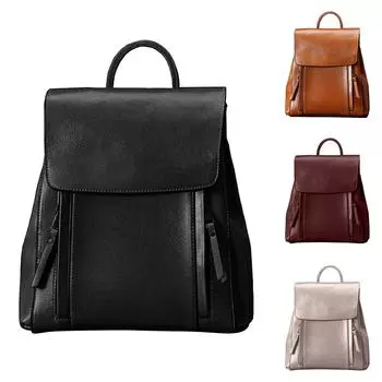 Модная многофункциональная сумка через плечо большой емкости One Size чёрный