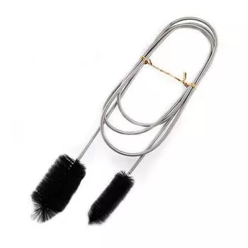 Модная многофункциональная трубчатая щетка, шланг, воздушная трубка, нержавеющая сталь, гибкая, новое поступление, щетка для чистки аквариума, U-образная нейлоновая 900mm жёлтый