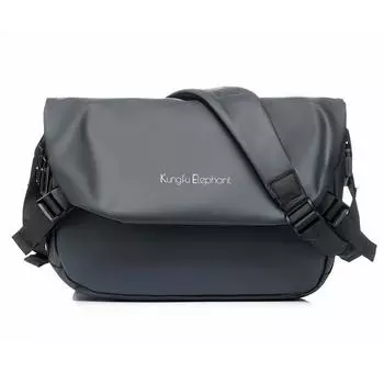 Модная модная сумка мужская сумка через плечо водонепроницаемая нагрудная сумка из ткани Оксфорд износостойкий уличный дорожный чемодан one size чёрный