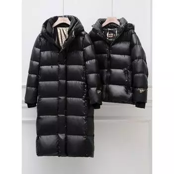 Модная модная свободная повседневная зимняя утолщенная хлопковая куртка для пар M