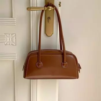 Модная мягкая сумка-тоут, женская сумка на молнии подмышкой, сумка на одно плечо, высококачественная сумка