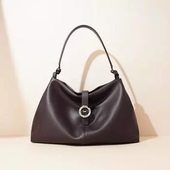 Модная мягкая сумка, вместительная сумка для поездок на работу, универсальная сумка через плечо на одно плечо, женская сумка