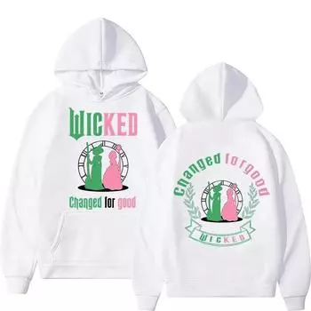 Модная мультяшная толстовка с принтом аниме для пары XS