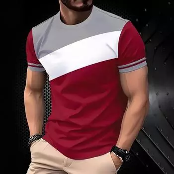 Модная мужская футболка с 3D-принтом, повседневная, с круглым вырезом, свободного покроя, с коротким рукавом, летние трендовые уличные топы в стиле хип-хоп, футболки с изображением животных S