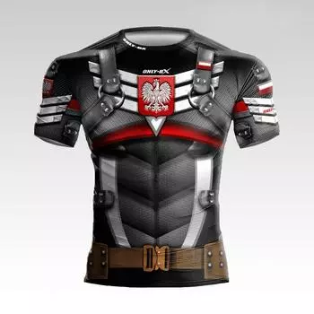 Модная мужская футболка с 3D принтом робота, новая летняя толстовка с короткими рукавами, пуловер, верхняя одежда для бега на открытом воздухе и фитнеса S белый