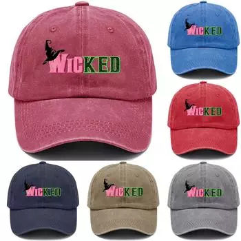 Модная мужская и женская бейсболка Bad Witch с регулируемой головкой One Size синий