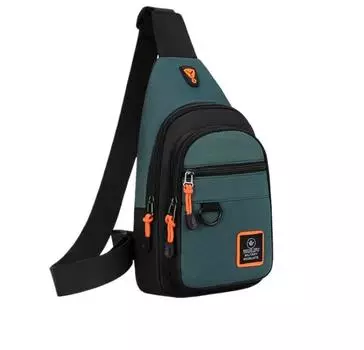 Модная мужская нагрудная сумка, легкая сумка из ткани Оксфорд, сумка через плечо, стильная повседневная мужская поясная сумка, мужская нагрудная сумка синий
