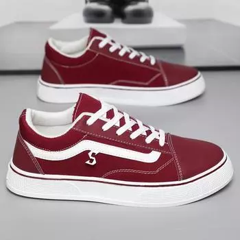 Модная мужская обувь 2024 года, новые большие размеры, универсальная корейская версия, повседневная обувь, студенческая обувь Baotou 39