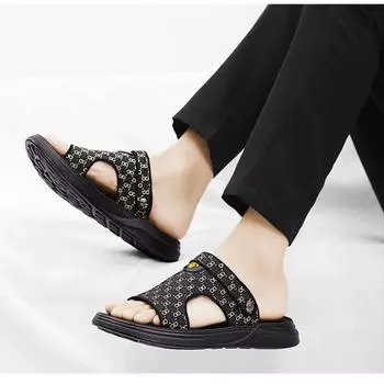 Модная мужская обувь для повседневного использования на открытом воздухе, дышащие мужские сандалии с открытым носком, скидка, дешевая распродажа, корейский стиль, высокое качество, японская распродажа V 37