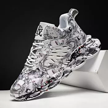Модная мужская обувь Кроссовки Мужская теннисная обувь Роскошная мужская повседневная обувь Кроссовки для бега Дышащая обувь Лоферы Кроссовки для мужчин 46