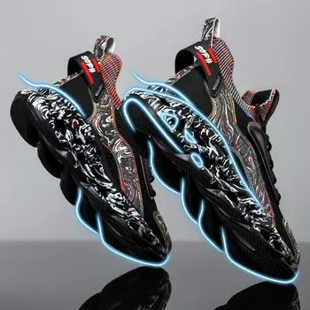 Модная мужская обувь Кроссовки Мужские теннисные туфли Роскошная мужская повседневная обувь Кроссовки для бега Дышащая обувь Модные мокасины Кроссовки для мужчин 39