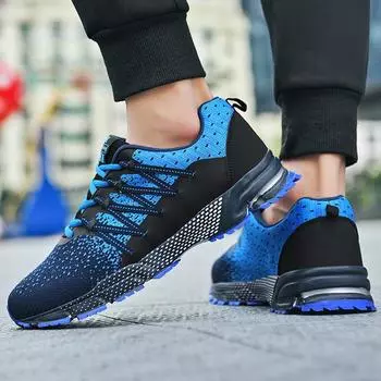 Модная мужская обувь, легкие дорожные кроссовки, мужские 2024 года, удобные спортивные мужские кроссовки для бега по пересеченной местности, мужские 38 чёрный