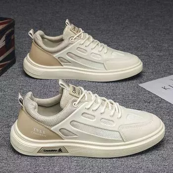 Модная мужская обувь Летние дышащие кроссовки Сетчатые скейтборд Повседневные для активного отдыха Пешие прогулки Теннис Дизайнер Спорт Работа Ходьба 39 зелёный