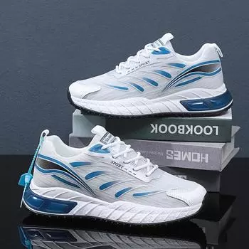 Модная мужская обувь, летняя, дышащая, сетчатая, повседневная, спортивная обувь, удобная, с мягкой подошвой, для путешествий, бега, папочки, модная обувь, увеличенная обувь 39