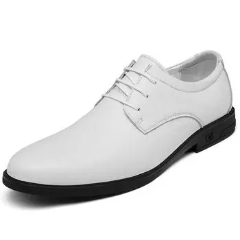 Модная мужская обувь, мужские оксфорды, модная деловая мужская обувь, классические кожаные туфли для костюмов, свадебные туфли для джентльменов, легкие 37